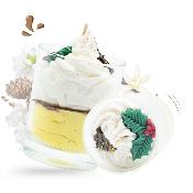BOUGIE VEGANE - BUCHE DE NOL - LES FEES MERES