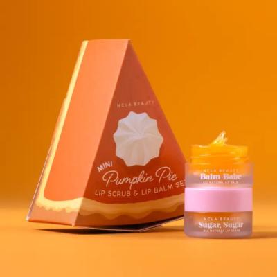 ENSEMBLE DE SOINS DES LEVRES MINI - CITROUILLE SUCREE- NCLA BEAUTY