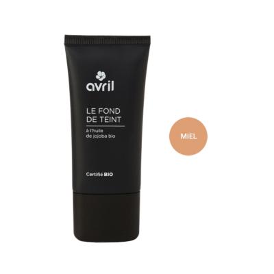 FOND DE TEINT - AVRIL - BIO - TEINTE MIEL