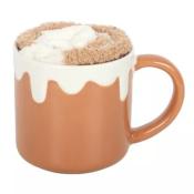 ENSEMBLE TASSE ET CHAUSSETTES- GATEAU A LA CANNELLE
