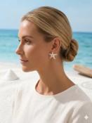 BOUCLE D'OREILLES - ETOILE DE MER 