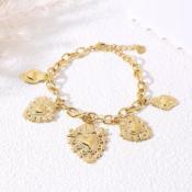BRACELET - AMOUR D'AUTOMNE - ACIER INOXYDABLE
