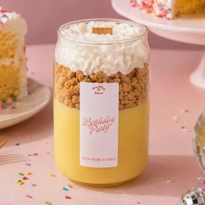 BOUGIE ANNIVERSAIRE - GATEAU A LA VANILLE 