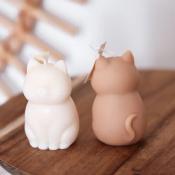 BOUGIE ARTISANALE EN FORME DE CHAT - VEGANE 