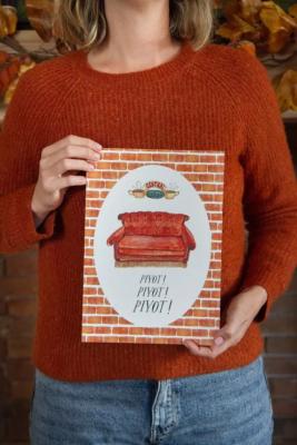 AFFICHE A4 - FRIENDS - PIVOT - CAROFROMWOODLAND