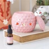 BRULEUR A FONDANT DE CIRE - BOULE ROSE DISCO 