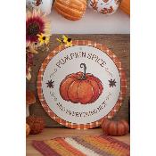 PLAQUE PUMPKIN - CAROFROMWOOLAND 