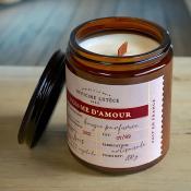 BOUGIE PARFUMEE VEGANE - POMME D AMOUR 
