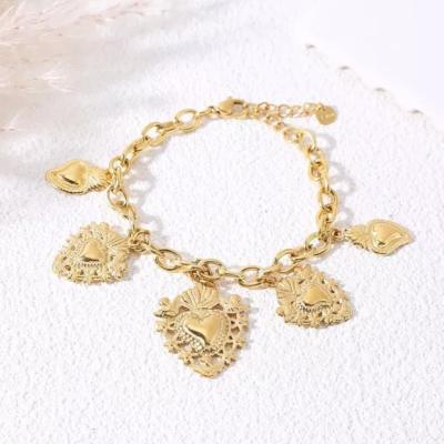 BRACELET - AMOUR D'AUTOMNE - ACIER INOXYDABLE