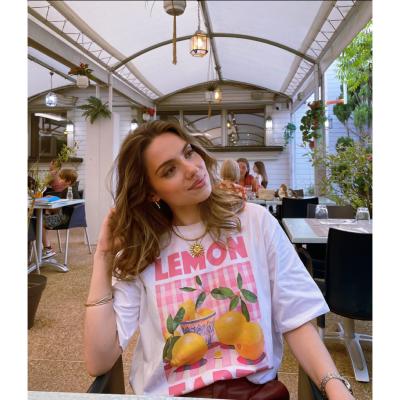 T-SHIRT - LEMON TARTE - ESTEE BROWN