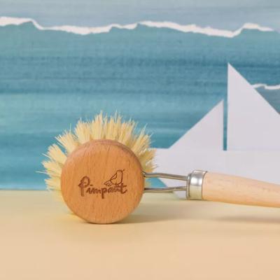 BROSSE VAISSELLE - BOIS - PIMPANT