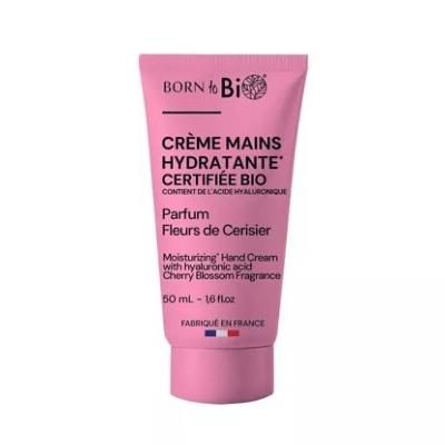 CREME POUR LES MAINS - FLEURS DE CERISIER - BORN TO BIO 