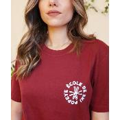 T-SHIRT - COTON BIO - LES BRONZES - OUBLIE QUE TU AS AUCUNE CHANCE- ECOLE DE SKI POPEYE
