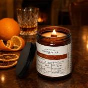 BOUGIE PARFUMEE - ORANGE COGNAC 