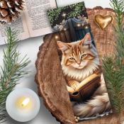 MARQUE PAGE- CHAT- LES MOONETTES