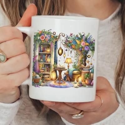 MUG CERAMIQUE - LA MAGIE DES LIVRES - LES MOONETTES 