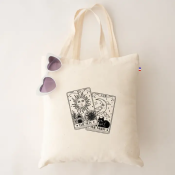 TOTE BAG - SUN AND MOON - LES MOONETTES 