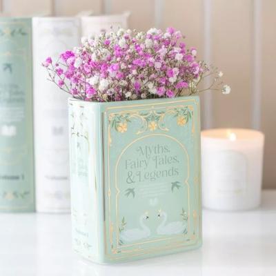 VASE LIVRE - VERT D'EAU - LEGENDES ET CONTES DE FEES 