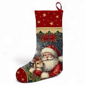 CHAUSSETTE DE NOEL - AMOUR DES ANIMAUX DE LA FORT