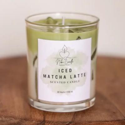 BOUGIE LATTE GLACE - MATCHA 