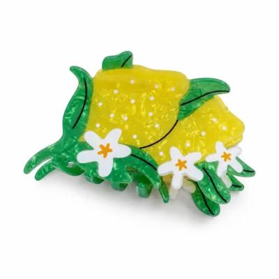 PINCE A CHEVEUX - CITRON - WOOM