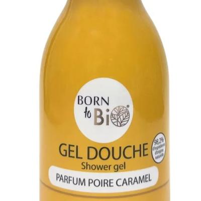 GEL DOUCHE - POIRE CARAMEL - BORN TO BIO 