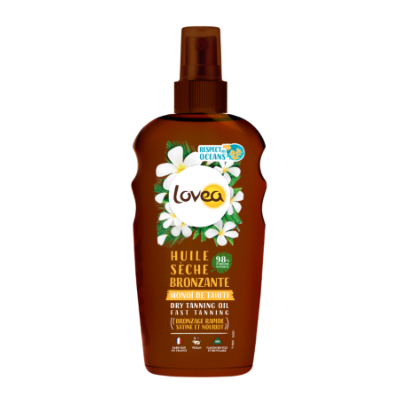 HUILE SECHE BRONZANTE - MONOI - LOVEA