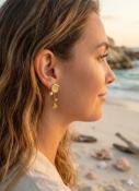 BOUCLE D'OREILLES - COQUILLAGE