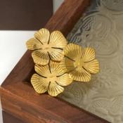 BROCHE  - TROIS FLEURS - ECLAT PARIS