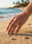 BAGUE AJUSTABLE - ETOILE DE MER 
