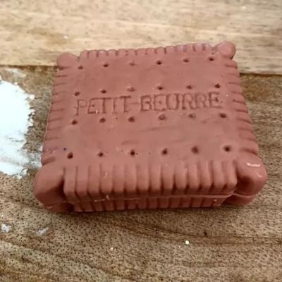 SAVON - PETIT BEURRE FRAISE DES BOIS - SAVONNERIE DE BORMES