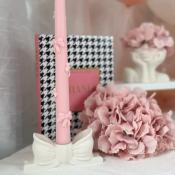 SUPPORT - NOEUD PAPILLON -  BLANC