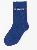 CHAUSSETTES A PAILLETTES A MESSAGE - WOOM