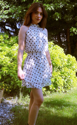 COMBI-SHORT A POIS - BLANCHE - ESTEE BROWN