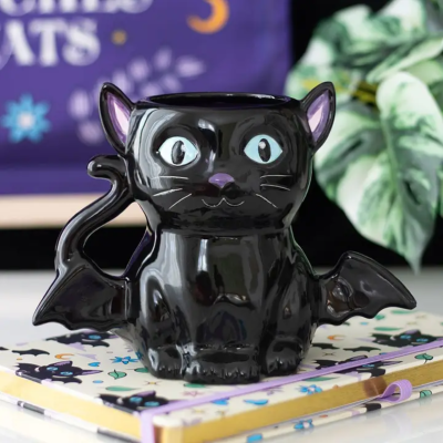 MUG - CHAT CHAUVE SOURIS NOIR