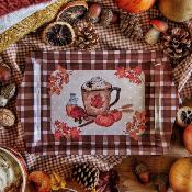 PLATEAU METAL AUTOMNE - CAROFROMWOOLAND