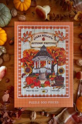 PUZZLE 500 PIECES FESTIVAL D'AUTOMNE - CAROFROMWOOLAND
