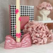 SUPPORT - NOEUD PAPILLON - ROSE 