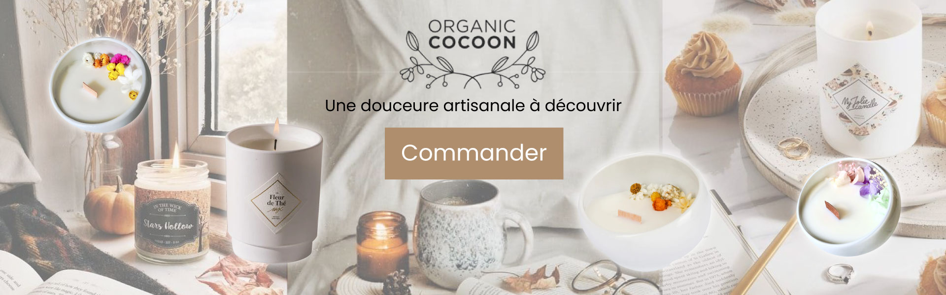 Bougies cocoon